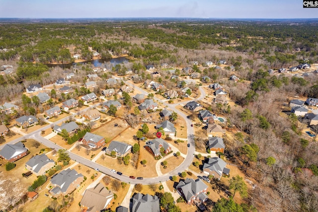 340 Heritage Forest Dr, Blythewood, SC 29045 - aerial view of property's location featuring a forest and nearby suburban area