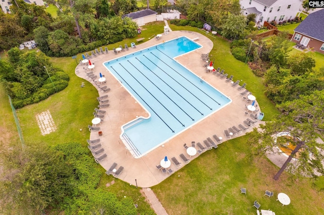 340 Heritage Forest Dr, Blythewood, SC 29045 - drone / aerial view of a pool