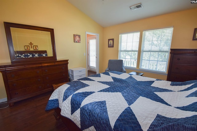 458 Laurel Mist Ln, West Columbia, SC 29170 - bedroom with wood finished floors and lofted ceiling