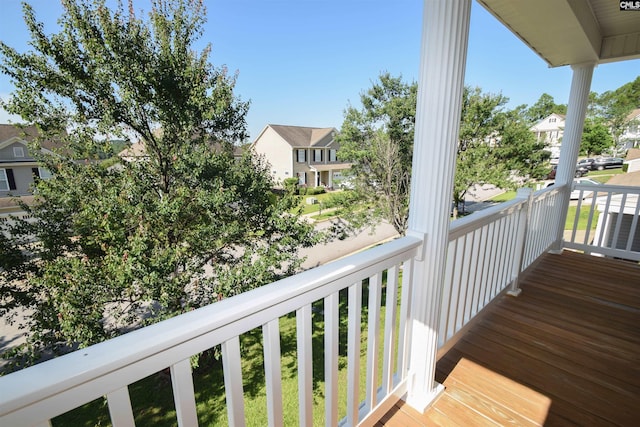 458 Laurel Mist Ln, West Columbia, SC 29170 - balcony featuring a residential view
