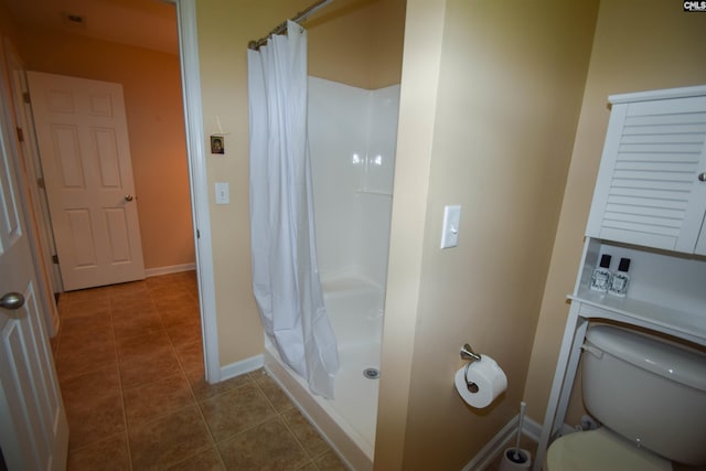 458 Laurel Mist Ln, West Columbia, SC 29170 - full bathroom with a shower with shower curtain and tile patterned floors