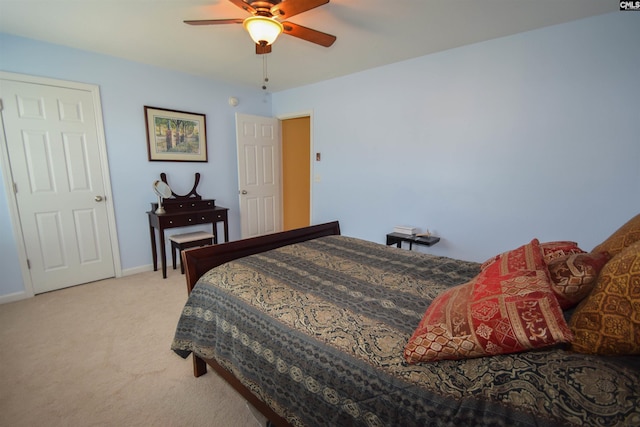 458 Laurel Mist Ln, West Columbia, SC 29170 - bedroom with carpet flooring and ceiling fan