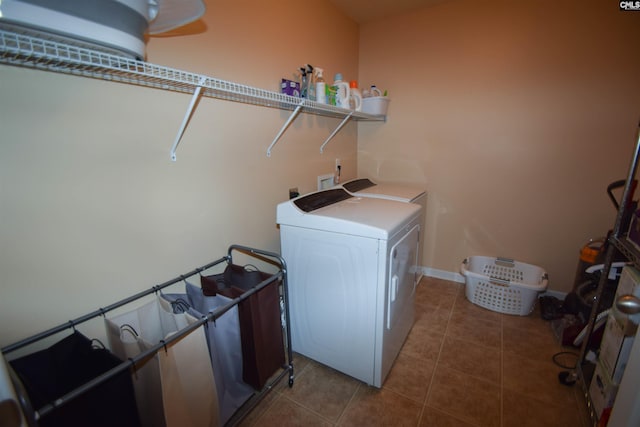 458 Laurel Mist Ln, West Columbia, SC 29170 - washroom featuring washer / clothes dryer and tile patterned flooring