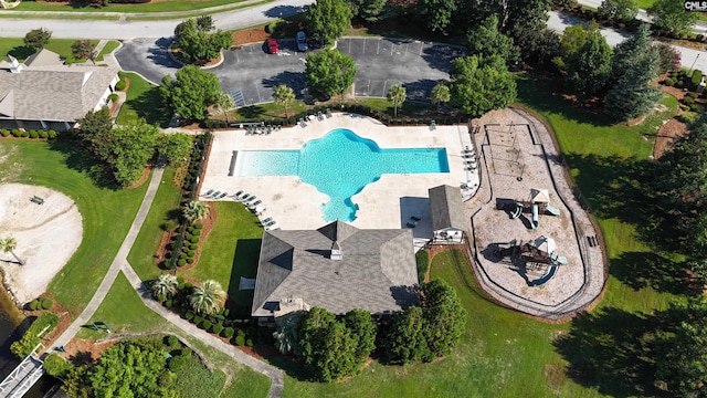 458 Laurel Mist Ln, West Columbia, SC 29170 - view of property location with a pool
