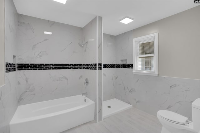 2 Westpine Ct, Columbia, SC 29212 - full bath with toilet and tile walls
