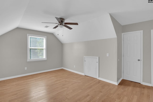 2 Westpine Ct, Columbia, SC 29212 - bonus room with ceiling fan, light wood-style flooring, and lofted ceiling