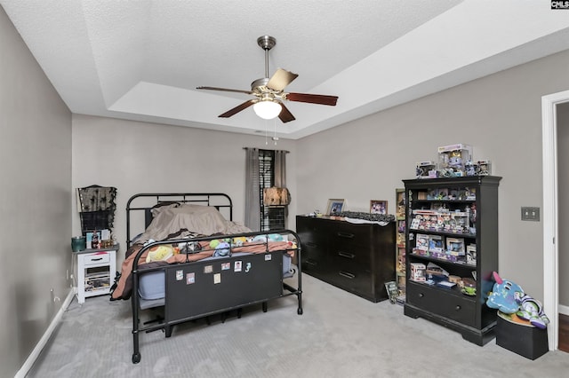 4 Rosepine Dr, Columbia, SC 29223 - bedroom featuring carpet floors, a tray ceiling, and ceiling fan