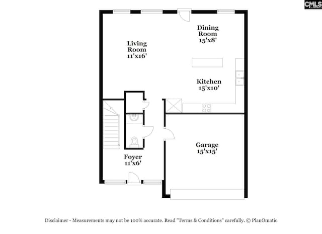 779 Dawsons Park Way, Lexington, SC 29072 - view of floor plan / room layout