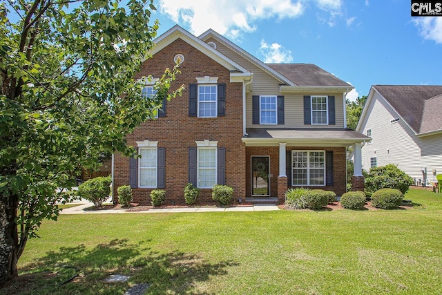418 Abbeydale Way, Columbia, SC 29229 - view of front of home with a front yard and brick siding