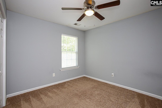 418 Abbeydale Way, Columbia, SC 29229 - unfurnished room featuring carpet flooring and ceiling fan