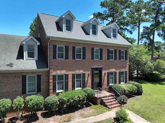 200 Weeping Cherry Ln, Columbia, SC 29212 - view of front of property featuring a front yard, brick siding, and a shingled roof