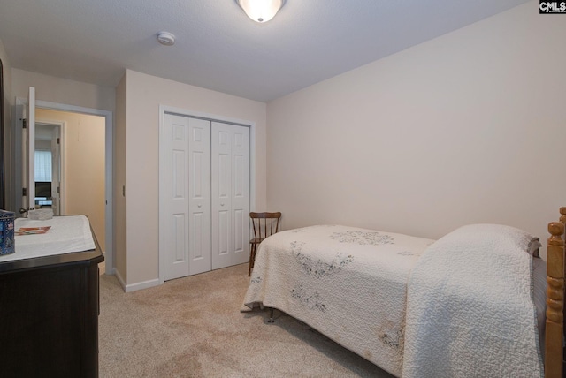 122 Halling Dr, Columbia, SC 29229 - bedroom with light colored carpet and a closet