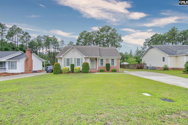 122 Halling Dr, Columbia, SC 29229 - single story home with concrete driveway and brick siding