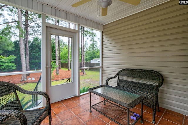 122 Halling Dr, Columbia, SC 29229 - sunroom featuring ceiling fan and plenty of natural light