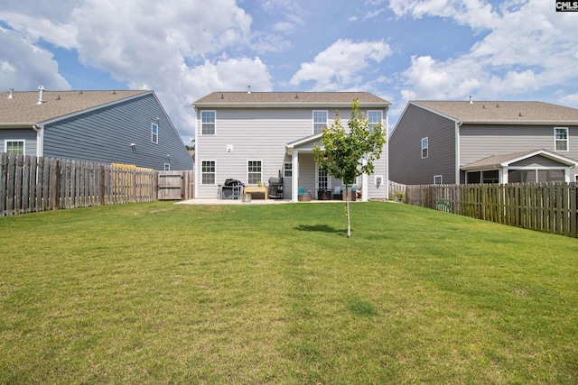 1420 Fair Forest Ln, Chapin, SC 29036 - back of house featuring a patio and a fenced backyard