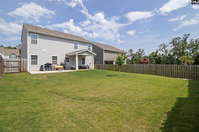 1420 Fair Forest Ln, Chapin, SC 29036 - back of house with a patio area and a fenced backyard