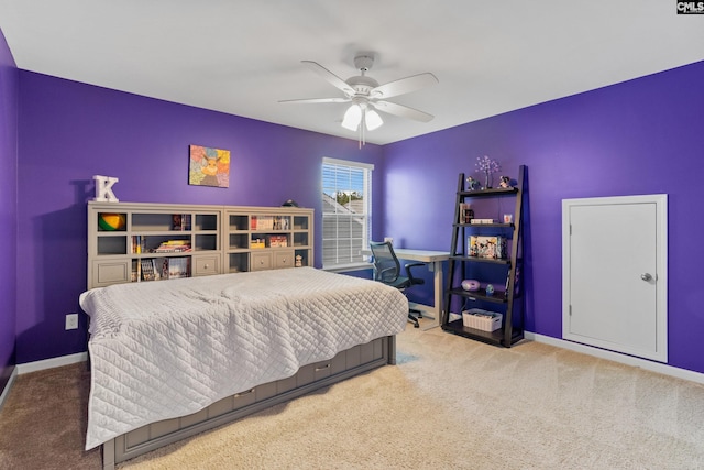 1420 Fair Forest Ln, Chapin, SC 29036 - bedroom featuring carpet floors and a ceiling fan