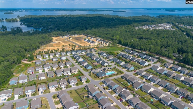 1420 Fair Forest Ln, Chapin, SC 29036 - aerial view of property and surrounding area featuring a nearby body of water and nearby suburban area
