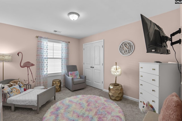 345 Wahoo Cir, Irmo, SC 29063 - bedroom with carpet flooring and a closet