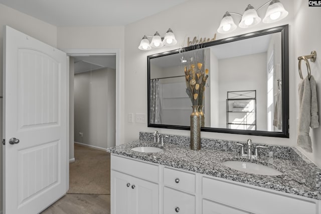 345 Wahoo Cir, Irmo, SC 29063 - full bathroom with double vanity