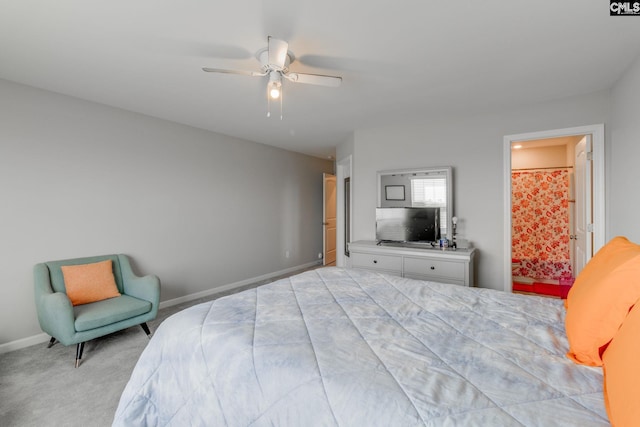 1013 Ashcroft Cir, Columbia, SC 29229 - bedroom featuring light carpet and a ceiling fan