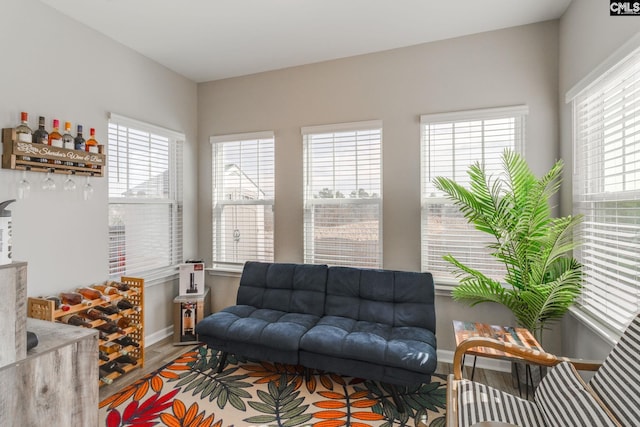 1013 Ashcroft Cir, Columbia, SC 29229 - living room with plenty of natural light and wood finished floors