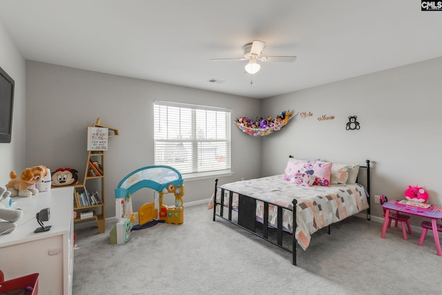 1013 Ashcroft Cir, Columbia, SC 29229 - bedroom featuring carpet flooring and a ceiling fan
