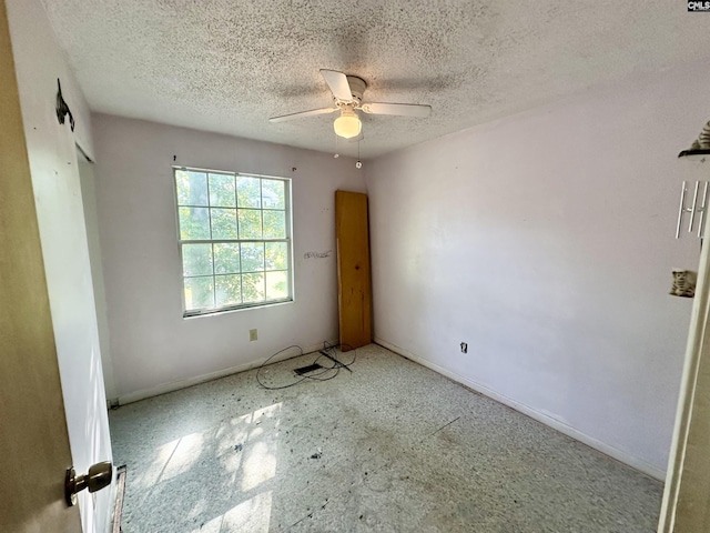 121 Durham Creek Ct, Columbia, SC 29229 - unfurnished bedroom featuring ceiling fan and a textured ceiling