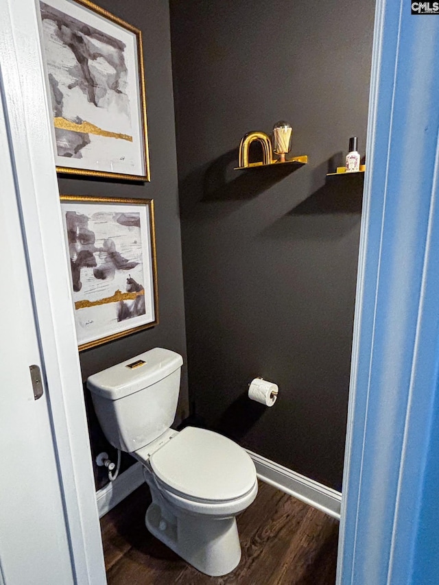 15 Alumni Ln, Blythewood, SC 29016 - bathroom featuring baseboards and wood finished floors