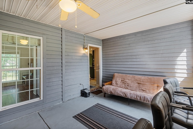 108 Sawgrass Ct, West Columbia, SC 29172 - view of patio featuring a ceiling fan