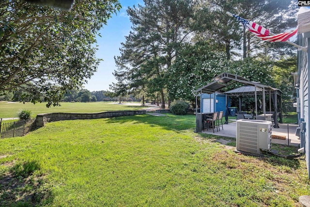 108 Sawgrass Ct, West Columbia, SC 29172 - view of yard with a patio and a gazebo