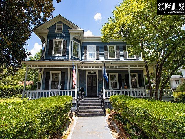 1220 Calhoun St, Newberry, SC 29108 - view of front of property featuring covered porch