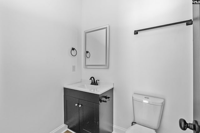 3723 Hoyt St, Columbia, SC 29223 - half bathroom with baseboards and vanity