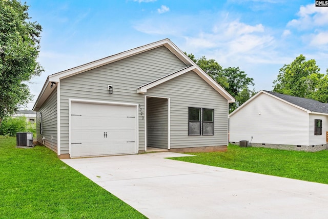 3723 Hoyt St, Columbia, SC 29223 - single story home with an attached garage, a front yard, and concrete driveway