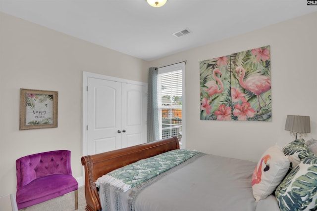 769 Broad Leaf Rd, Elgin, SC 29045 - carpeted bedroom with a closet