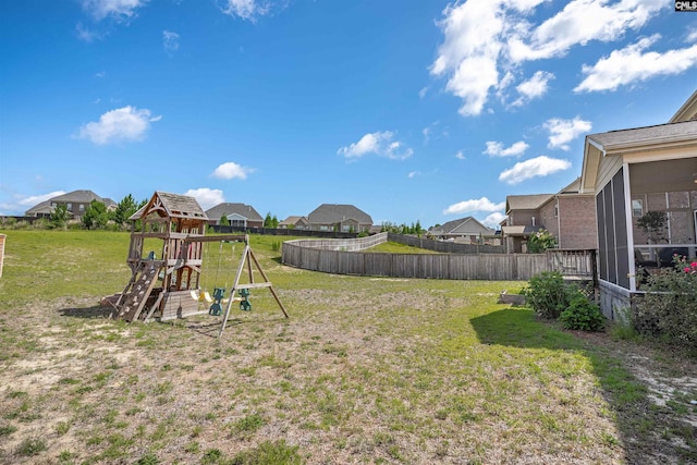 769 Broad Leaf Rd, Elgin, SC 29045 - view of yard featuring a playground and a residential view