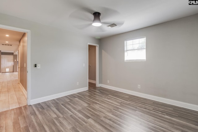 105 Garmony Cir, Columbia, SC 29212 - unfurnished room with light wood finished floors and ceiling fan