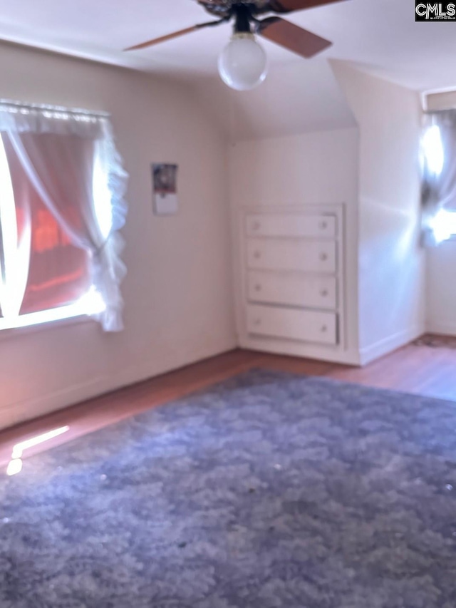 209 E Columbia Ave, Batesburg, SC 29070 - bonus room featuring ceiling fan and wood finished floors