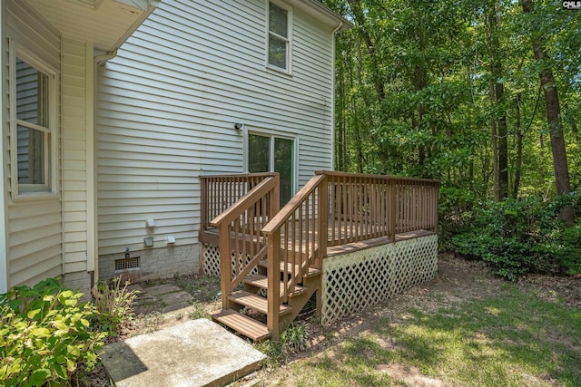 265 Thornhill Rd, Columbia, SC 29212 - view of wooden terrace