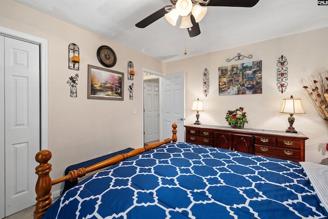 1220 Barnwell Dr, Sumter, SC 29154 - bedroom with ceiling fan