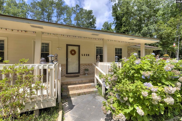 1220 Barnwell Dr, Sumter, SC 29154 - view of front of property with a porch and brick siding