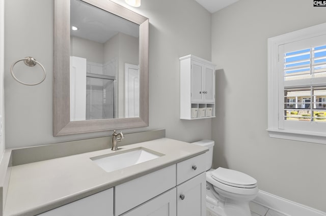 143 Club Ridge Rd, Elgin, SC 29045 - bathroom featuring vanity and a shower with door