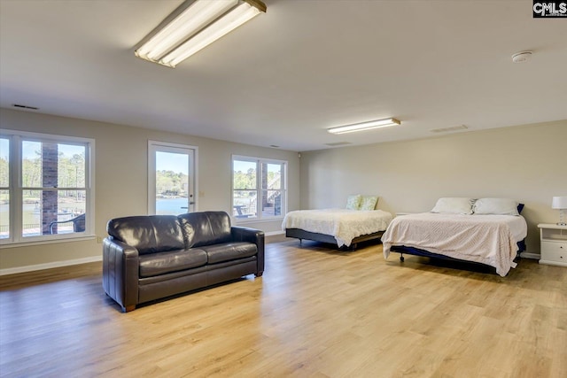518 Pioneer Shores Rd, Prosperity, SC 29127 - bedroom with wood finished floors and baseboards