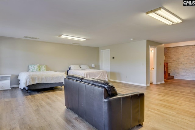 518 Pioneer Shores Rd, Prosperity, SC 29127 - bedroom with light wood-style floors