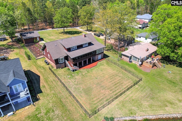 518 Pioneer Shores Rd, Prosperity, SC 29127 - view from above of property