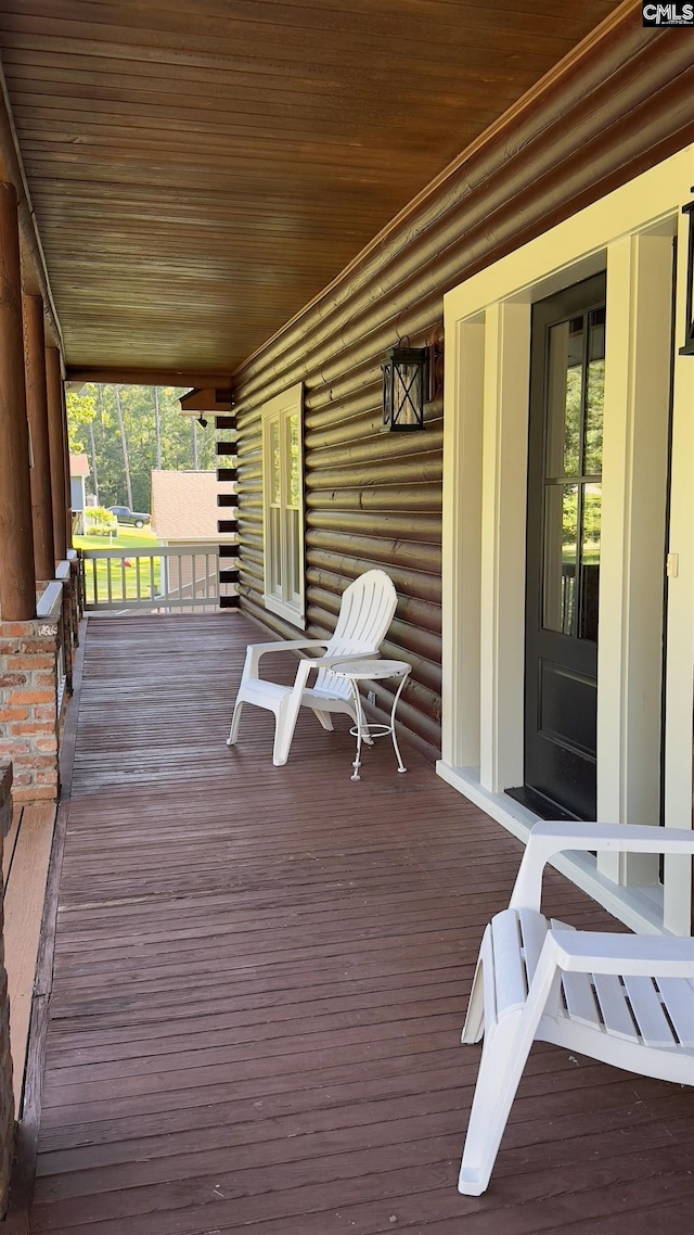 518 Pioneer Shores Rd, Prosperity, SC 29127 - view of porch