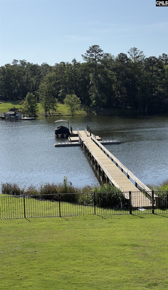 518 Pioneer Shores Rd, Prosperity, SC 29127 - dock area with a water view