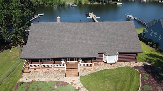518 Pioneer Shores Rd, Prosperity, SC 29127 - view of subject property with a large body of water