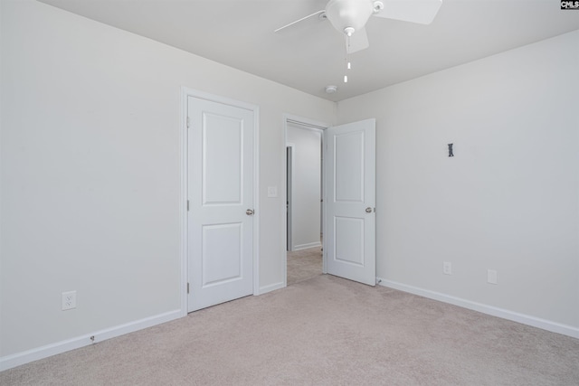 939 Sequoia Dr, Lexington, SC 29073 - spare room with light colored carpet, a ceiling fan, and a smoke detector