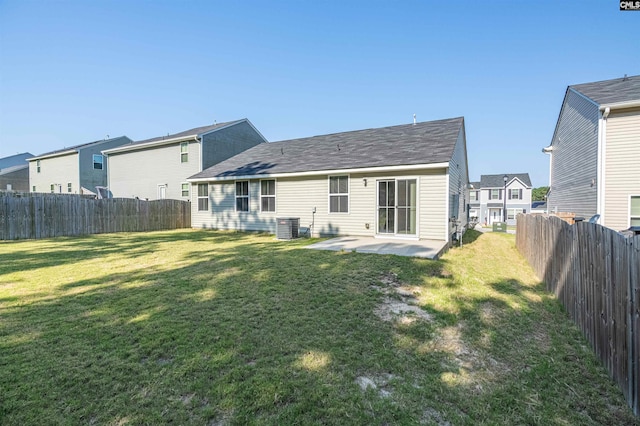 939 Sequoia Dr, Lexington, SC 29073 - back of property with a patio, a fenced backyard, and roof with shingles